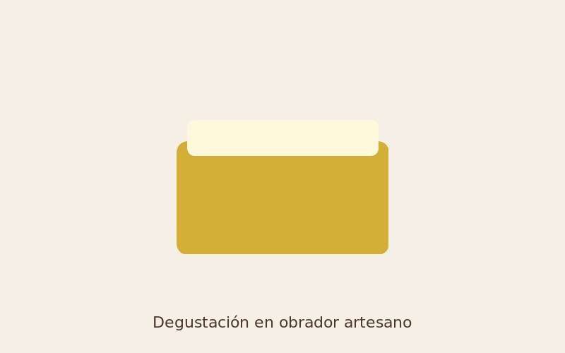 Degustación de sabores en pastelería artesanal antes de encargar tarta de aniversario